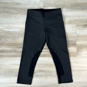 lululemon Athletica Crop with Side Pickets, size 4